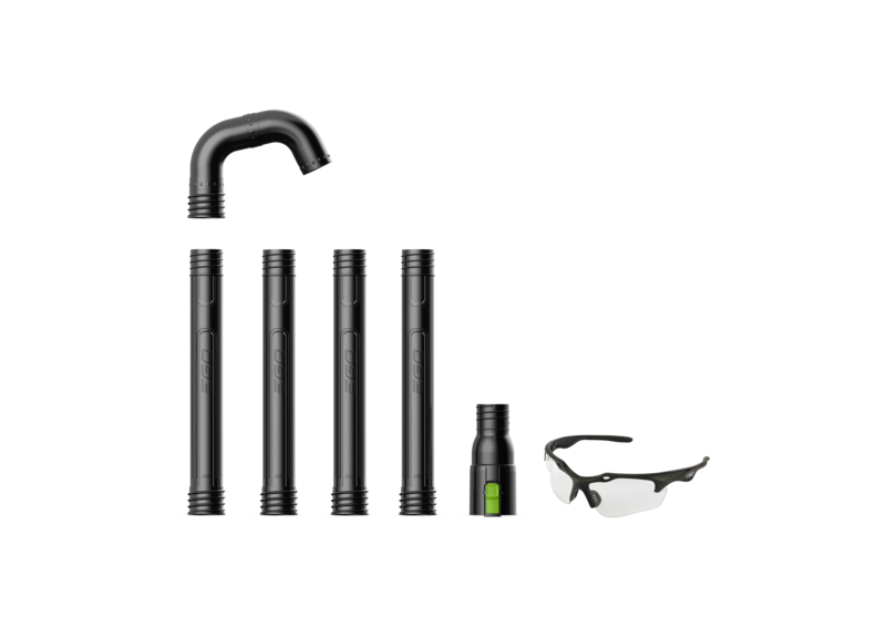 AGC1001 EGOEU GUTTER CLEANING TUBE SET ON WHITE 02