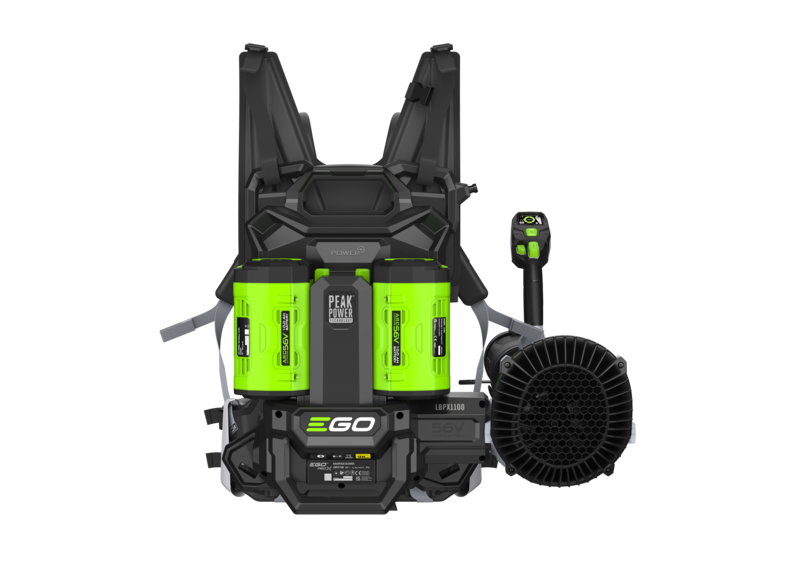 LBPX1100 EGOEU CORDLESSS BACKPACK BLOWER ON WHITE 06