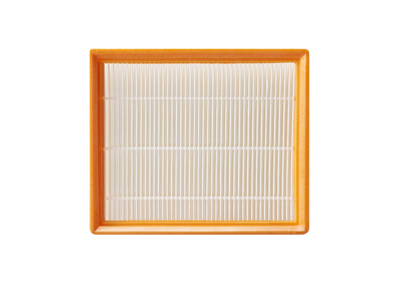 AVF0900 EGOAU WET DRY VACUUM FLAT FILTER ON WHITE 02
